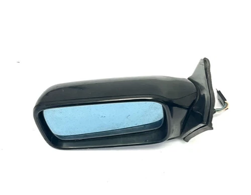 84-93 BMW DOOR MIRROR ASSEMBLY LEFT DRIVER E30 318i 325i OEM BLACK