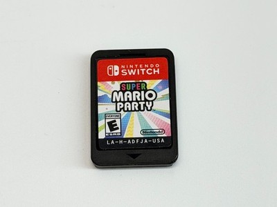 Super Mario Party (Nintendo Switch) Video Game Cartridge Tested