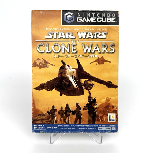 Star Wars the Clone Wars Nintendo Gamecube Video Game Japan Version - Picture 2 of 8