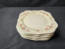 Homer Laughlin  Countess Square Salad Plates Set of 10