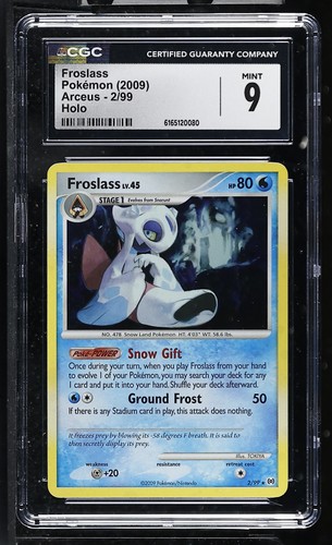 Froslass graded CGC 9 for sale on eBay