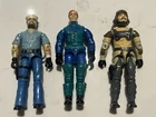 Vintage GI Joe SHIPWRECK ACE SLIP STREAM -  Lot of 3 Figures