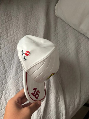 Ferrari Hat Cap White Pink Silver One Size Sparkles Glitter Unisex stichd Pink Scuderia Ferrari 2025 Miami Grand Prix BB  main image 4