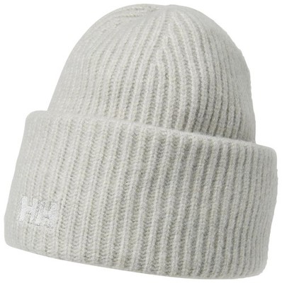 Helly-Hansen Unisex Soft Rib Beanie, 917 Mellow Grey, Size
