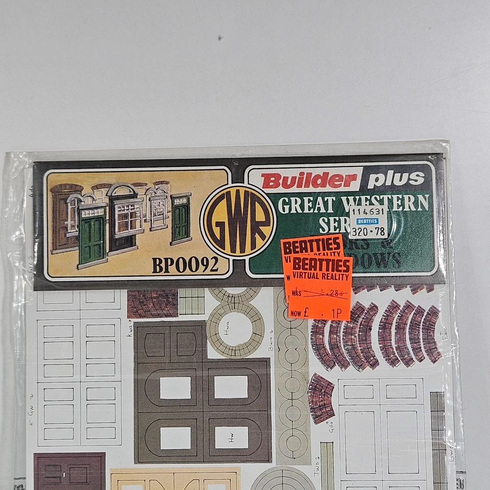 Builder Plus GWR series Great Western 00 Gauge BP0092 Doors & Windows Kit Pack - Image 2 of 4