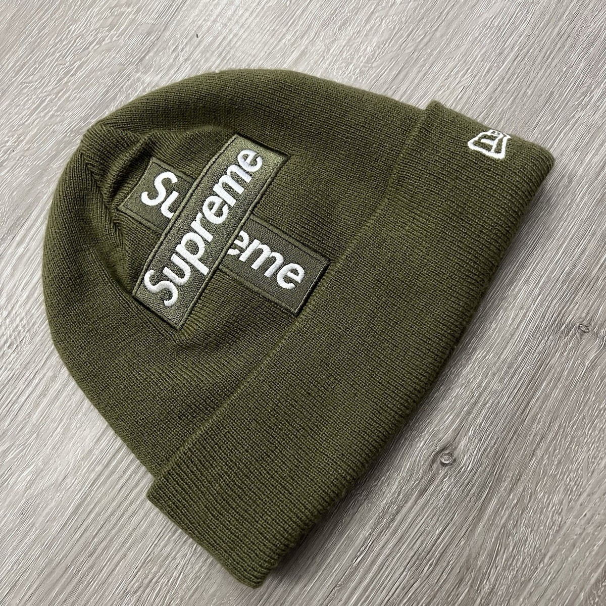 帽子 Supreme New Era Box Logo Beanie Olive IMG-8666_1024x1024.jpg?v=