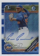 2019 Bowman Chrome Prospects HTA Choice Refractor Gregory Guerrero Auto 0u9w