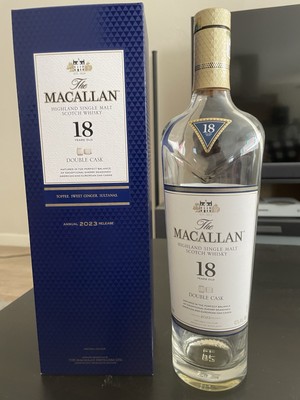 Macallan 18 Double cask 2023 Bottle And Box