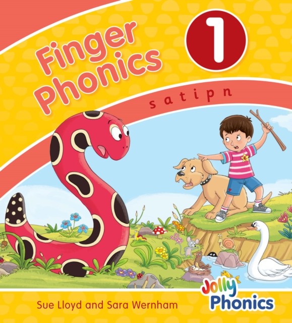 Finger Phonics Book 1 by Sara Wernham (Board book)