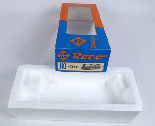ROCO 4396 D LEERKARTON Schwerlastwagen mit Stahlrollen H0 OVP HO Leerverpackung | Zustand: Gebraucht