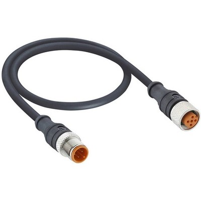 Lutronic 1092 Sensor-/Aktor-Anschlussleitung M12 Stecker, gerade 0.60 m Polzahl