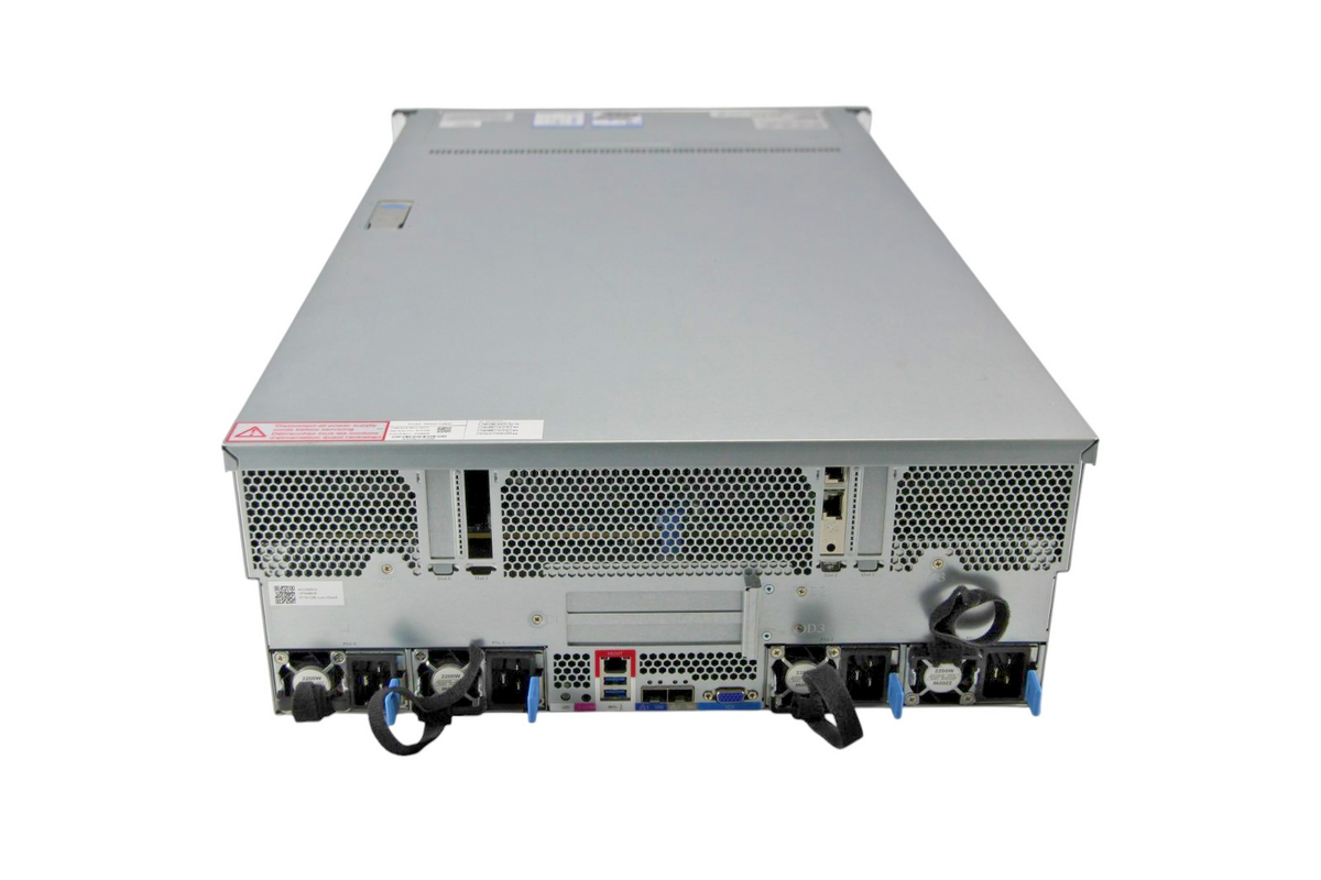 AI Deep Learning Server 8x V100 32GB GPU 2x Xeon 8260 256GB Inspur
