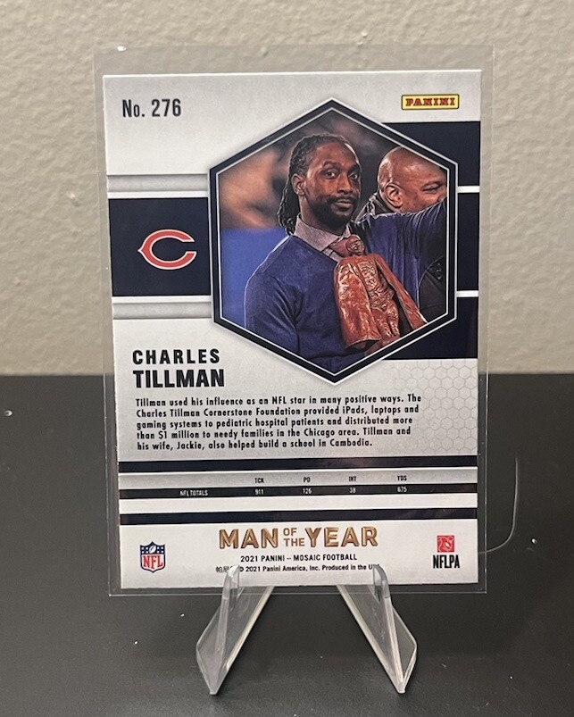 2021 Panini Mosaic - Man of the Year #276 Charles Tillman | eBay
