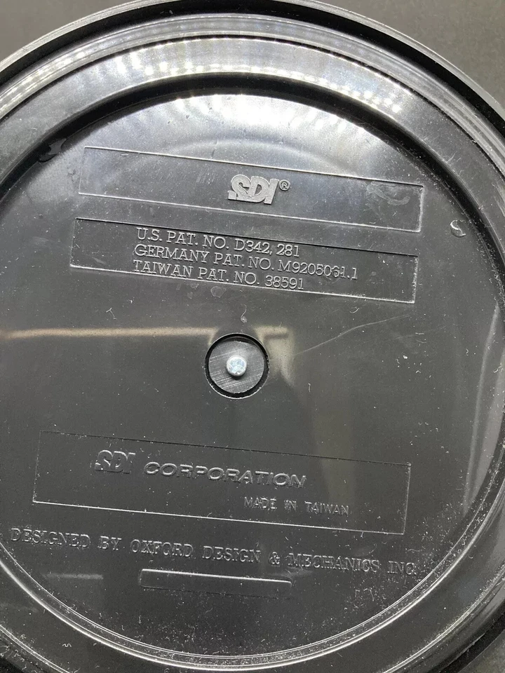 Organizador de suministros de arte/cocina/escritorio de carrusel giratorio diseño Oxford de colección Foto 3 de 3