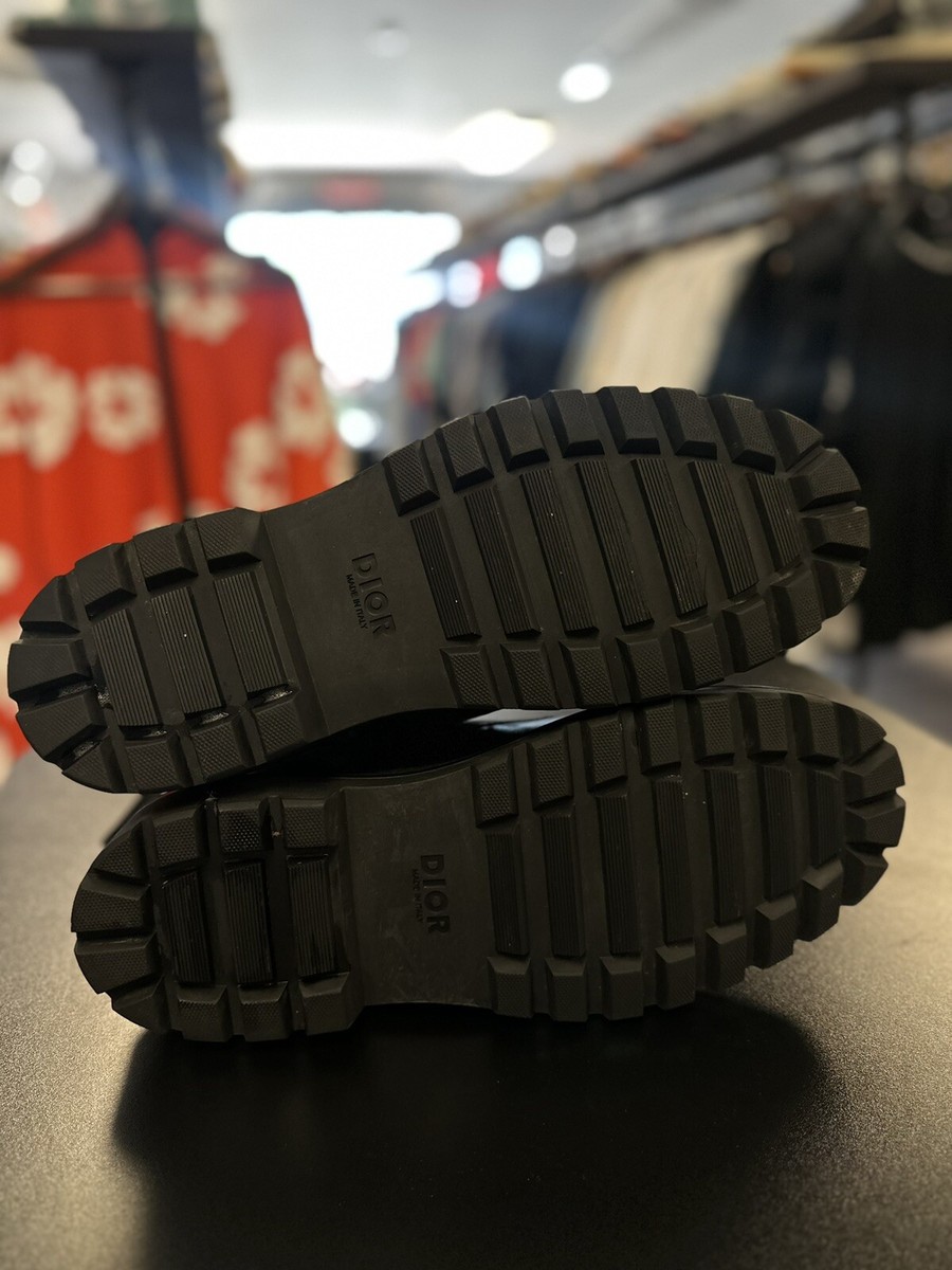 CHRISTIAN DIOR EXPLORER ANKLE BOOTS MEN SIZE 46EU/13US AUTHENTIC