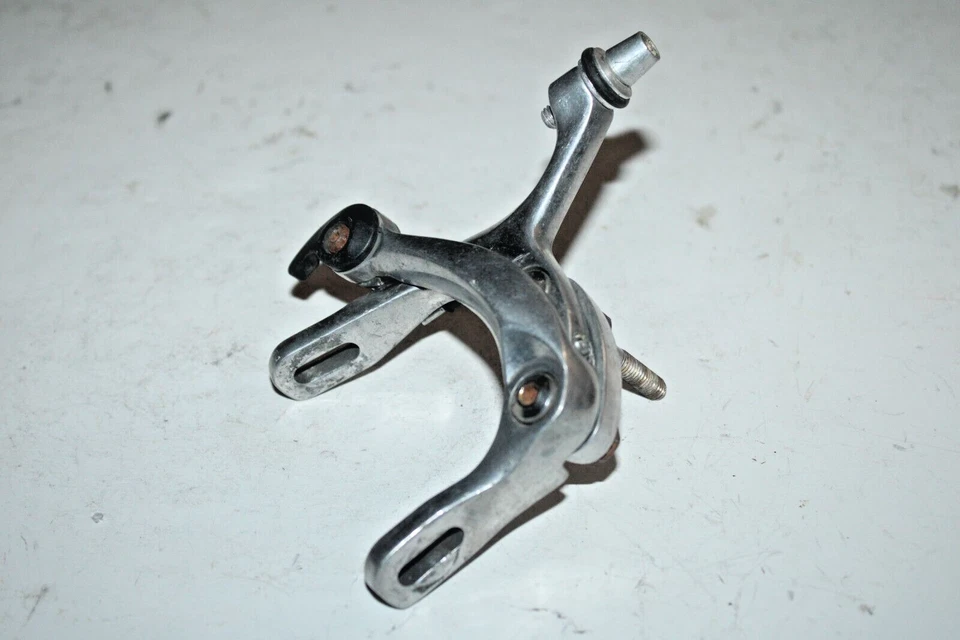 Pinza de freno delantera Promax 50-60 mm plateada tirón lateral empotrada RC469 ¡Envío a EE. UU.!! Foto 2 de 4