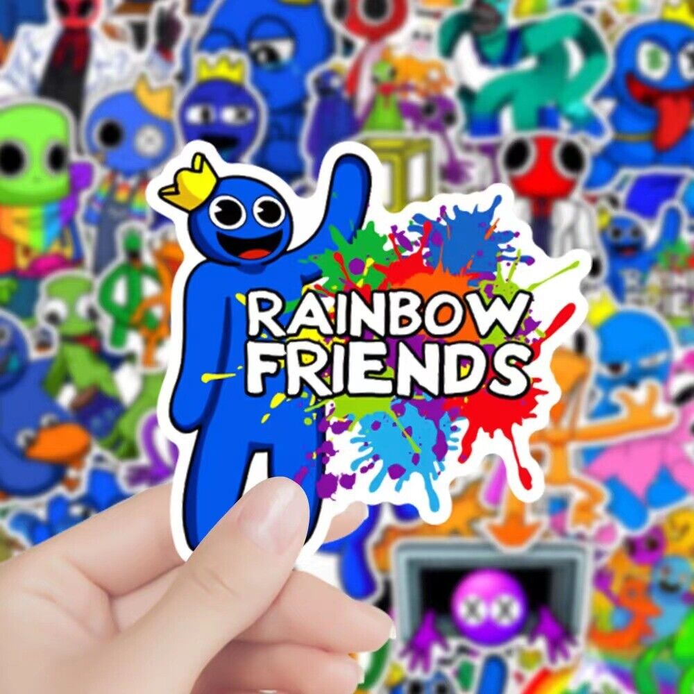 50pcs Game Rainbow Friends Roblox Stickers for Car Laptop 