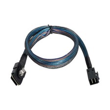 CY Mini SAS SFF-8087 to Mini SAS HD SFF-8643 Data Server Hard Disk Raid Cable