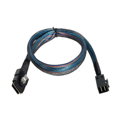 CY Mini SAS SFF-8087 to Mini SAS HD SFF-8643 Data Server Hard Disk Raid Cable