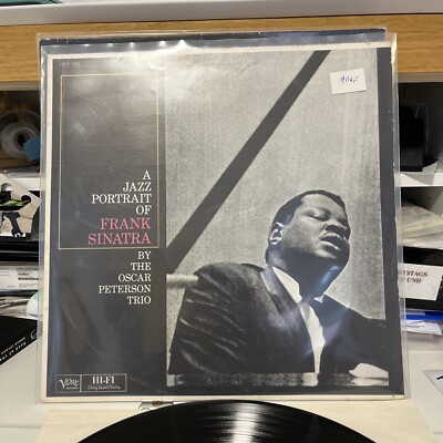 OSCAR PETERSON TRIO LP A JAZZ PORTRAIT OF FRANK SINATRA 9516f