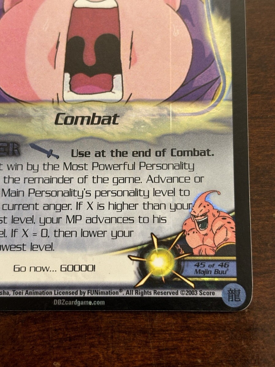 DBZ CCG Transformation HOLO FOIL Rare 121 LIMITED Dragon Ball Z