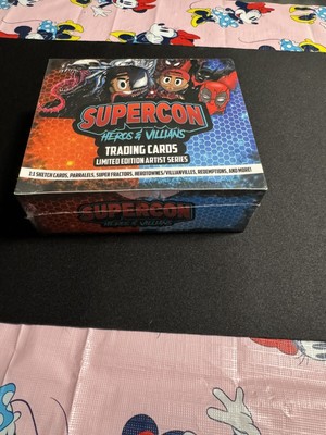 Kickstradomis SuperCon Hero s & Villains Sealed Box! Limited Edition Artists