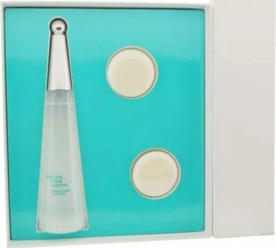 L'eau D'issey Reflections In A Drop Issey Miyake Gift Set 100 ML Spray & 2 Soaps
