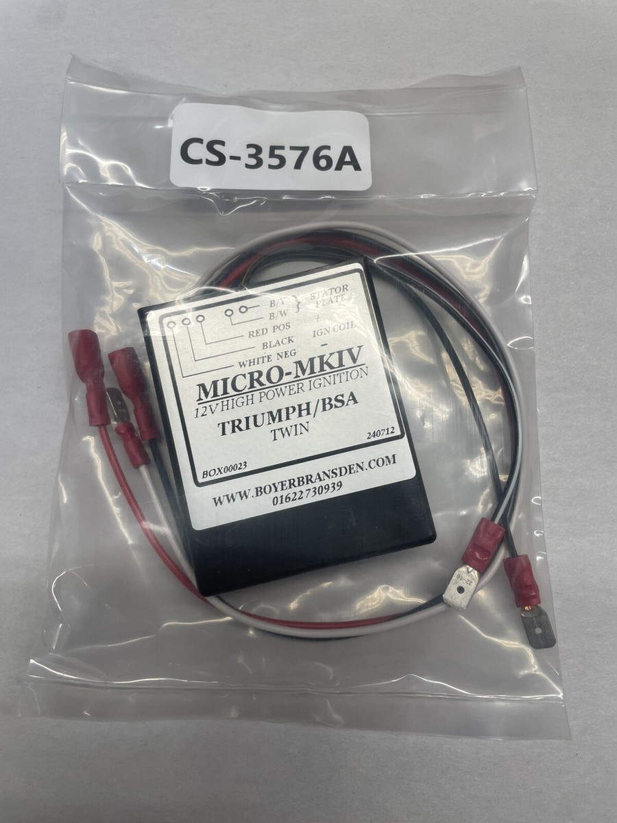 BSA Boyer Ignition Replacement Black Box 500 650 750 1963-1982