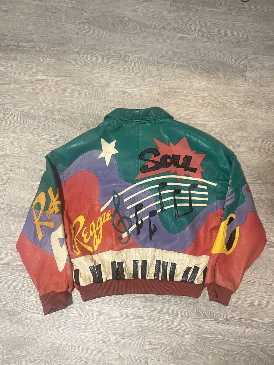 VTG Music Pelle Pelle Marc Buchanan Leather Jacket Size XL VTG Music Pelle Pelle Marc Buchanan Leather Jacket Size XL