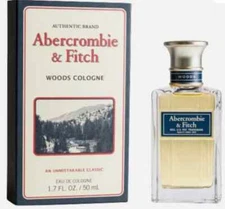 Abercrombie & Fitch A&F WOODS Cologne Spray 1.7 oz/50 ml for Men SEALED
