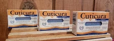(3) Cuticura Orginal Anti-Bacterial Bar Soap for Face/Body Formula 3 oz Bar 