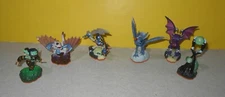 Skylanders Giants Hex - Whirlwind - Chop Chop - Flashwing - Cynder - Stealth Elf