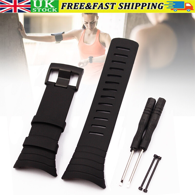 For Suunto Core Replacement Rubber Watch Wristband Sports Strap Band Black UK eBay