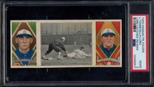 T202 Hassan 🔥Shoeless JOE JACKSON 🔥  w/ Lord & Tannehill 🔥  PSA 2