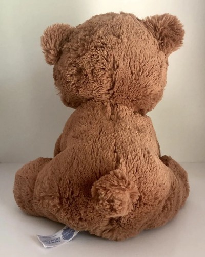 Precious Moments 8” Brown Teddy Bear Plush Embroidered Eyes Stuffed Animal Toy - Picture 6 of 12