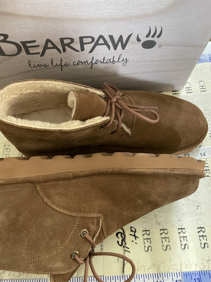 Bearpaw Spencer Suede Boot 2055m Hickory Size 9 US Medium NWOB NWT New Bearpaw Spencer - Men main image 2