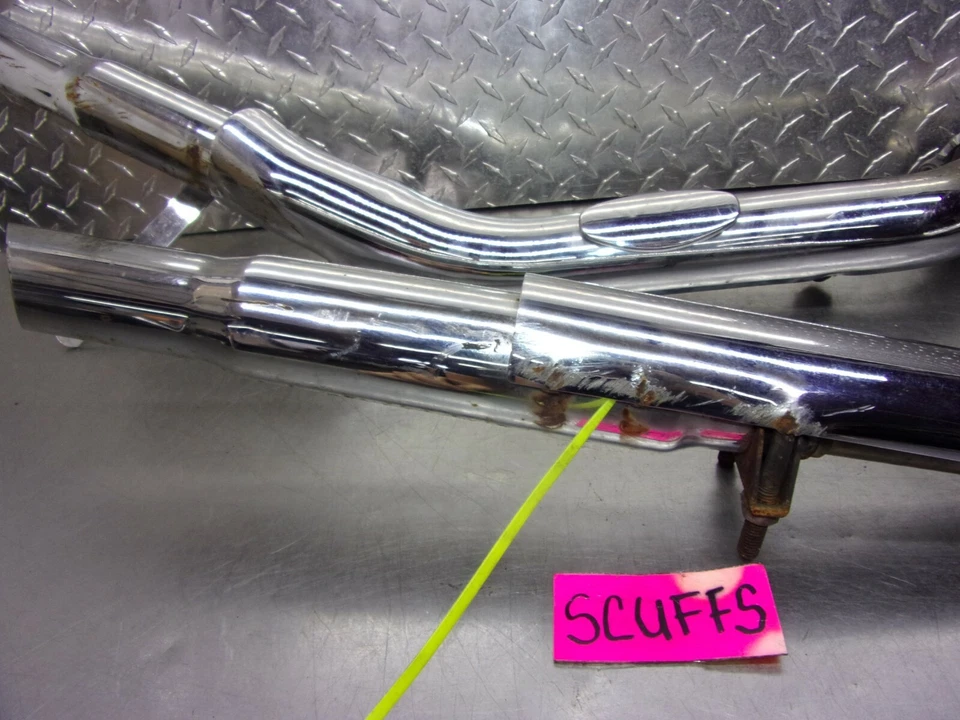 684 A HONDA SHADOW SPIRIT VT 1100 2002 RECAMBIO TUBO DE ESCAPE  Foto 3 de 4