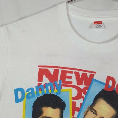 T-shirt Enfant NKOTB Style Années 80 - Taille 2XL - Blanc - Neuf Sans étiquettes