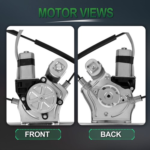 Regulador de ventana eléctrica delantero izquierdo con motor ajuste 04-08 Ford F-150 Lobo 741-428 - Imagen 4 de 9