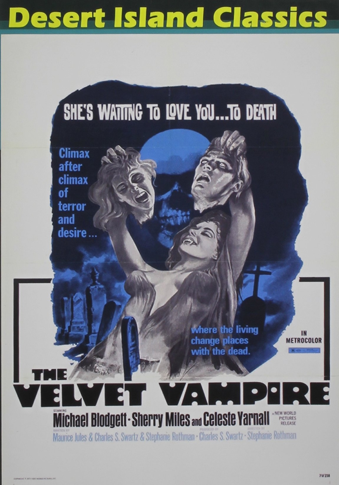 Velvet Vampire, The (DVD) Michael Blodgett Sherry Miles