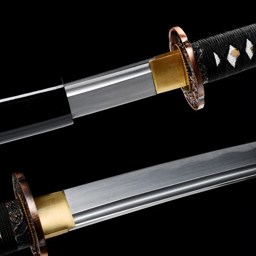 Iaido Katana Japanese Practice Sword Training Dull Blunt Stainless Steel 1045 - Picture 3 of 5