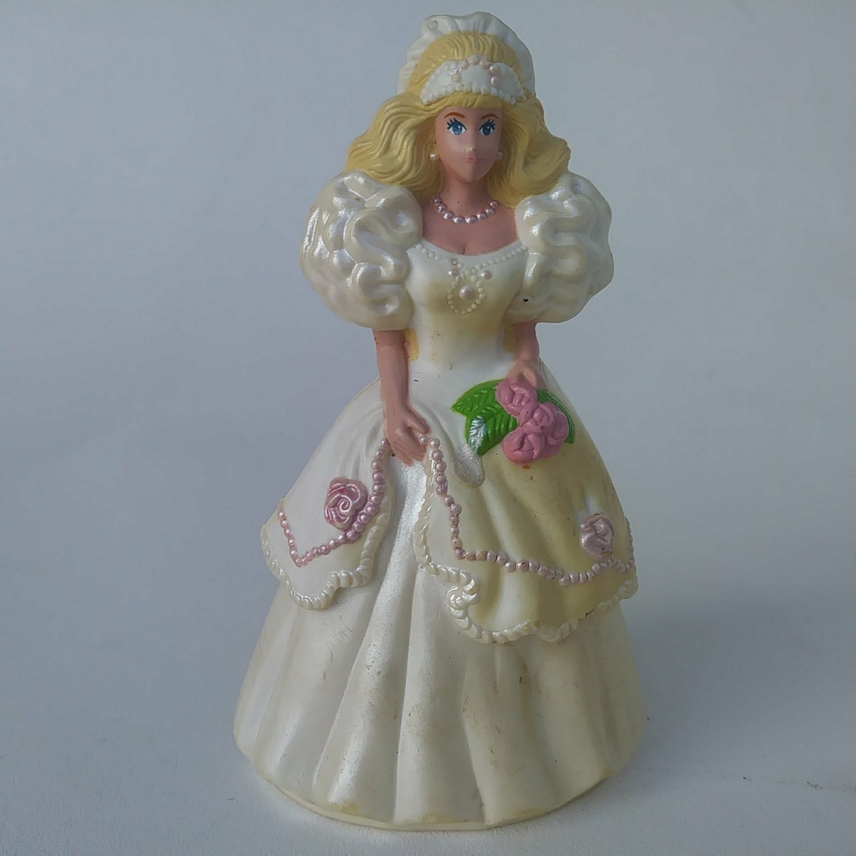 McDonalds Barbie Rose Bride Toy 4.25-Inch Tall