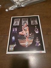 Nice 1995 Cellular One Larry Bird Tribute To Boston Garden 8.5x11" Poster