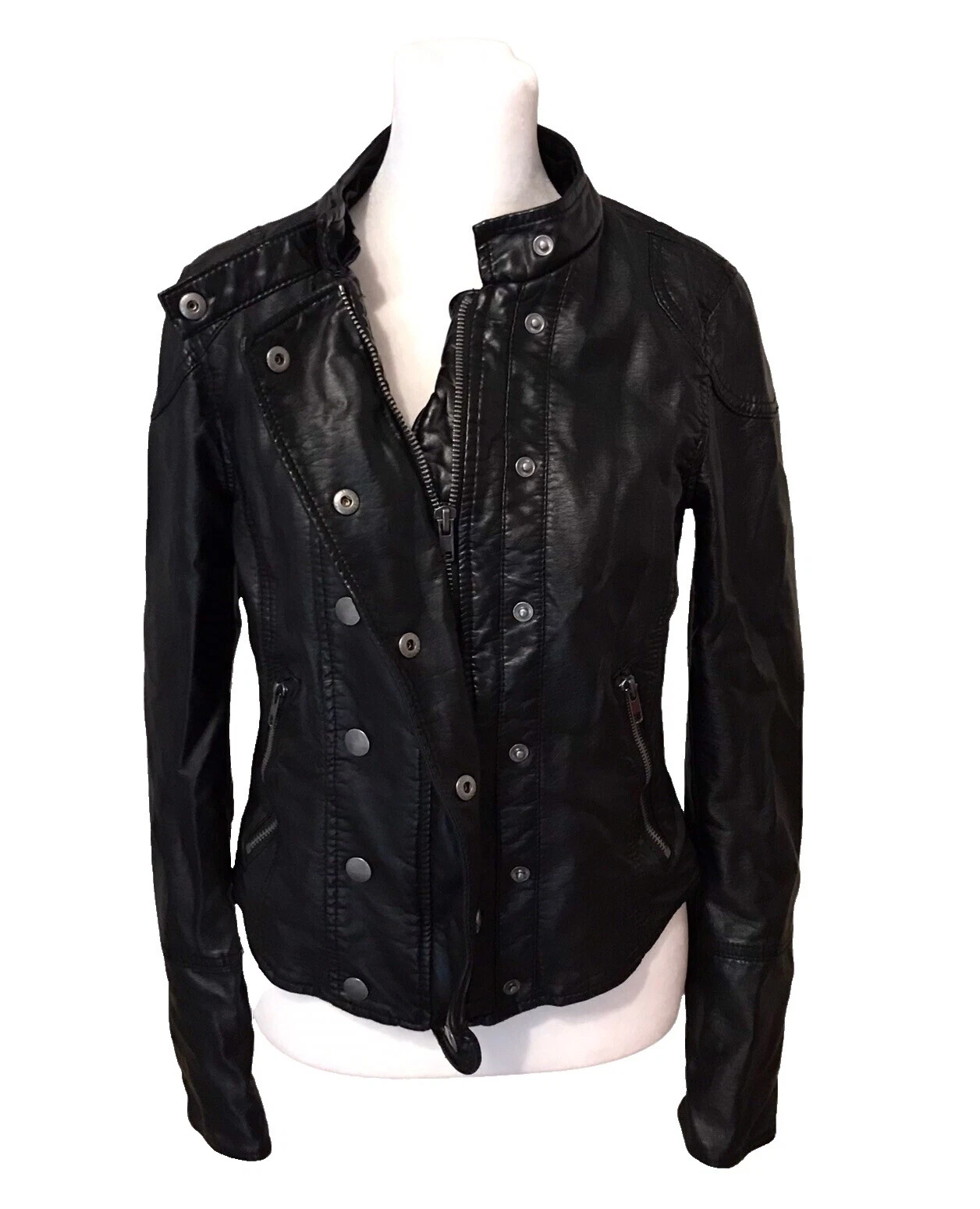 Free People 女式摩托车夹克朋克外套、夹克、背心女