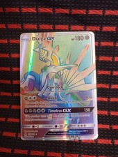 Dialga GX Secret Rare Full Art Holo 138/131 SM Forbidden Light English