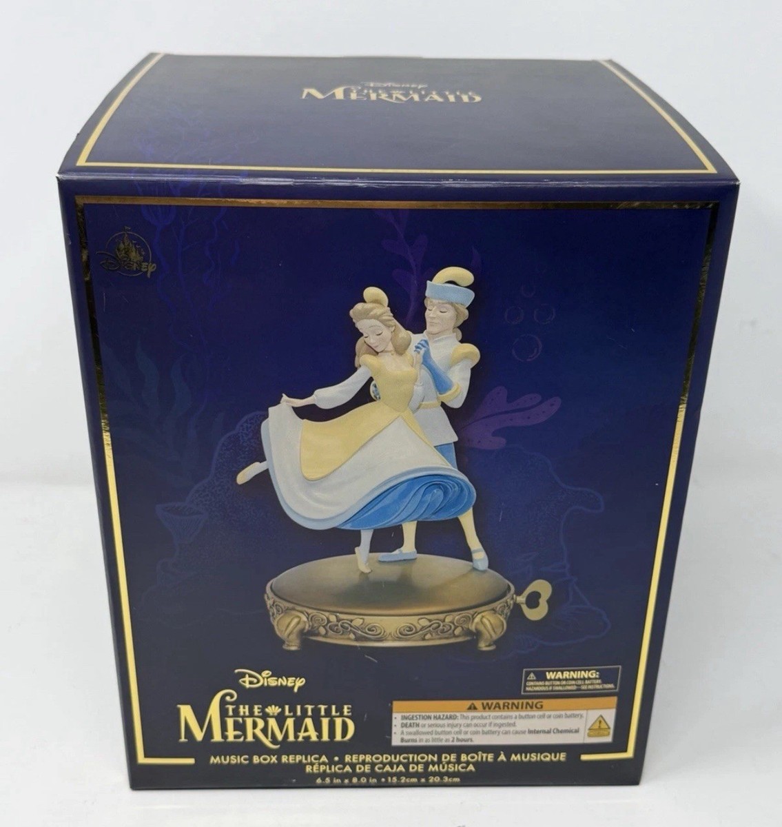 2026 Disney Parks D23 The Little Mermaid Ariel's Music Box Replica