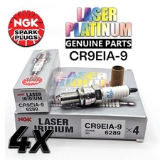 x Candele di accensione laser iridio 4NGK CR9EiA-9 per Suzuki GSX1300R Hayabusa 08-18