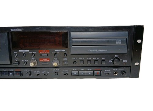Tascam CC-222SL MKII Professional Cassette/CD Recorder Combo Rack Mount *TESTED* - Picture 4 of 18