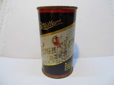 MILLER HIGH LIFE FLAT TOP BEER CAN~MILLER BRG, MILWAUKEE, WIS #4