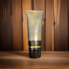 BATH  BODY WORKS GRAPHITE MEN'S COLLECTION 2025 PRESENTATION BODY CREAM 8OZ